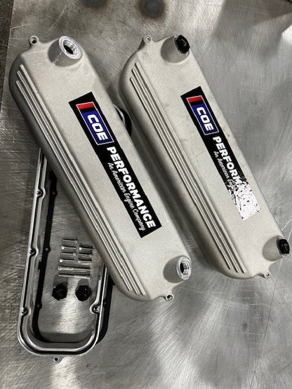 BBC 2 pc. marine cast aluminum valve covers